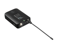 BODY-PACK TRANSMITTER WITH LAVALIER MICROPHONE AND CHARGER